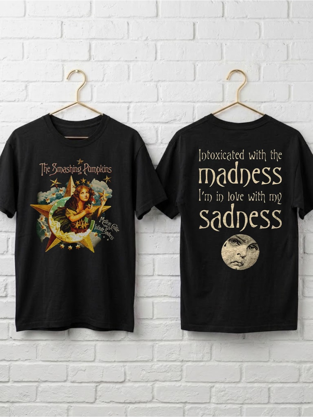 Smashing Pumpkins Mellon Collie 90s Grunge Rock Band Tee - NWT